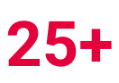 25+